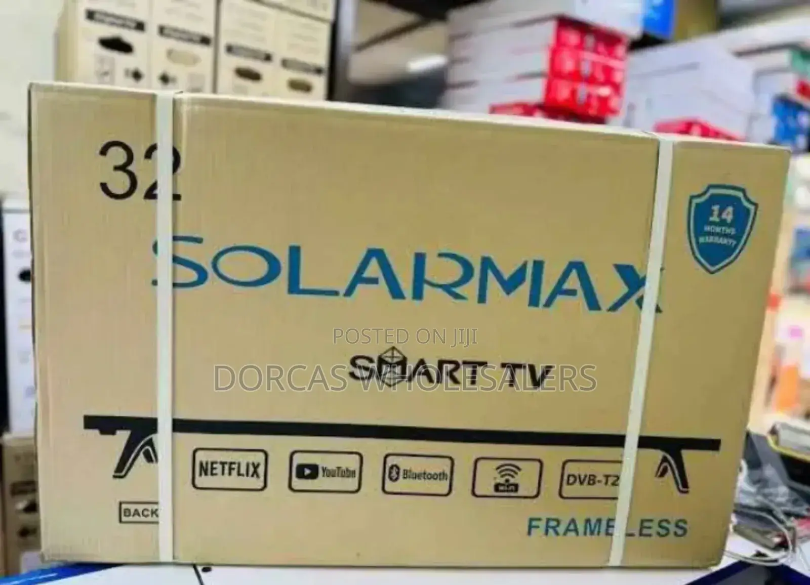 Bluetooth Enabled Solarmax 32 Inch Smart Tv