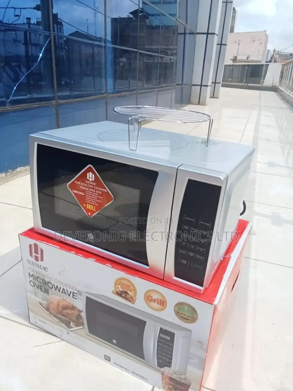 20 Litres 3 Years Warranty Hanmac Digital Microwave