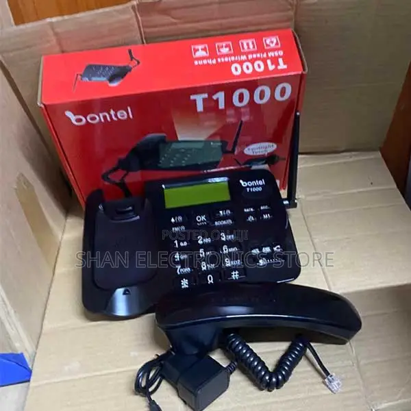2 Sim Card Superior Service Quality T1000 GSM Fixed Landline