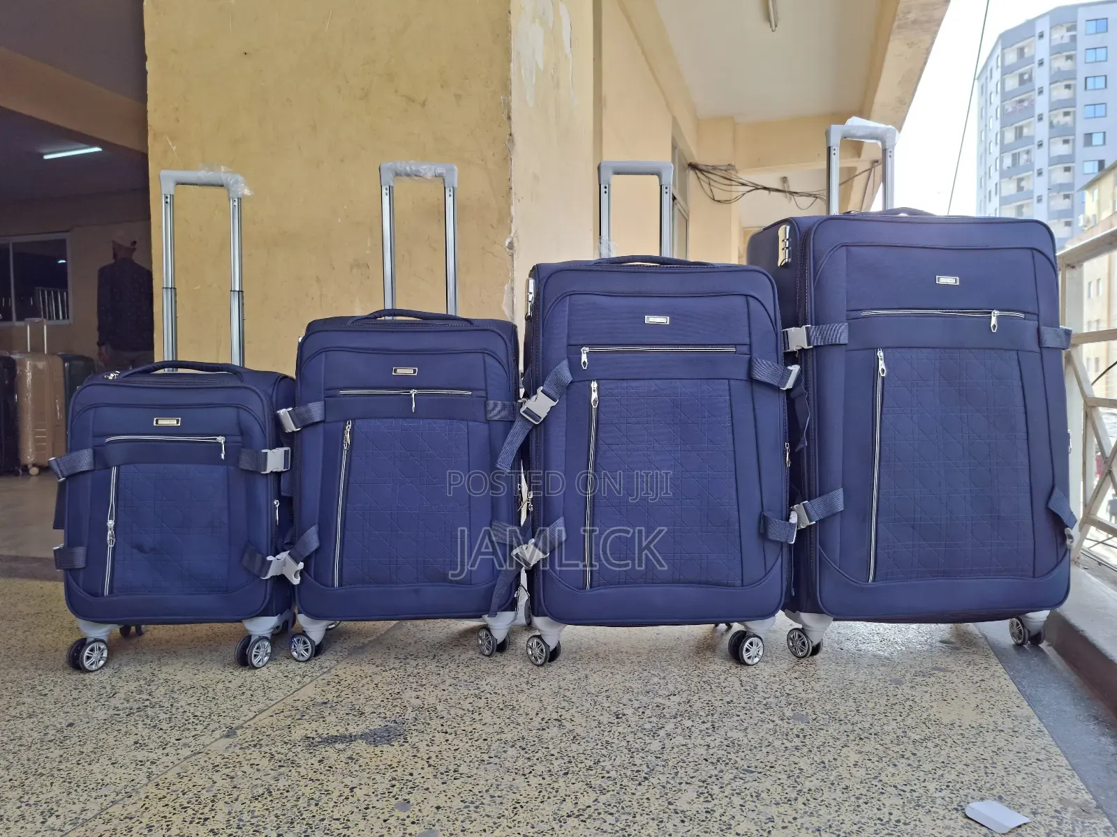 4-in-1 Fabric Suitcase Set –Sb