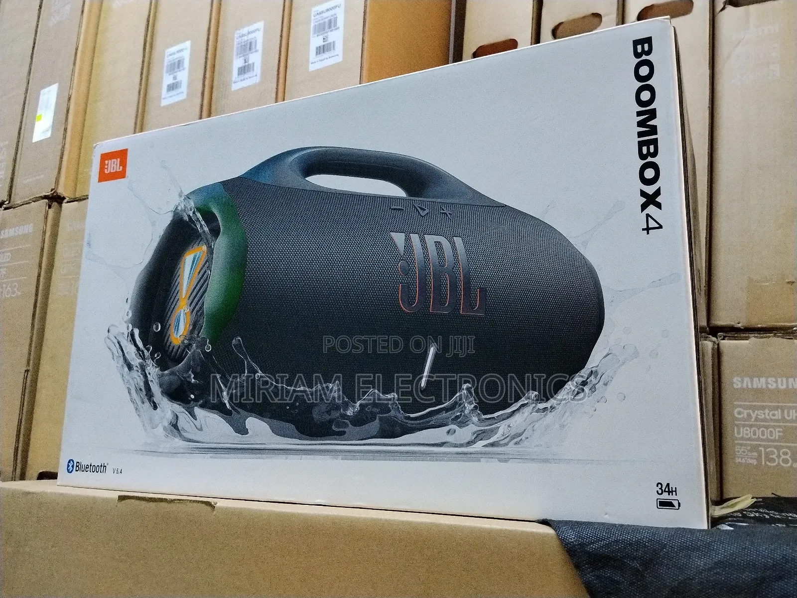 JBL Boombox 4 Portable Bluetooth Speaker