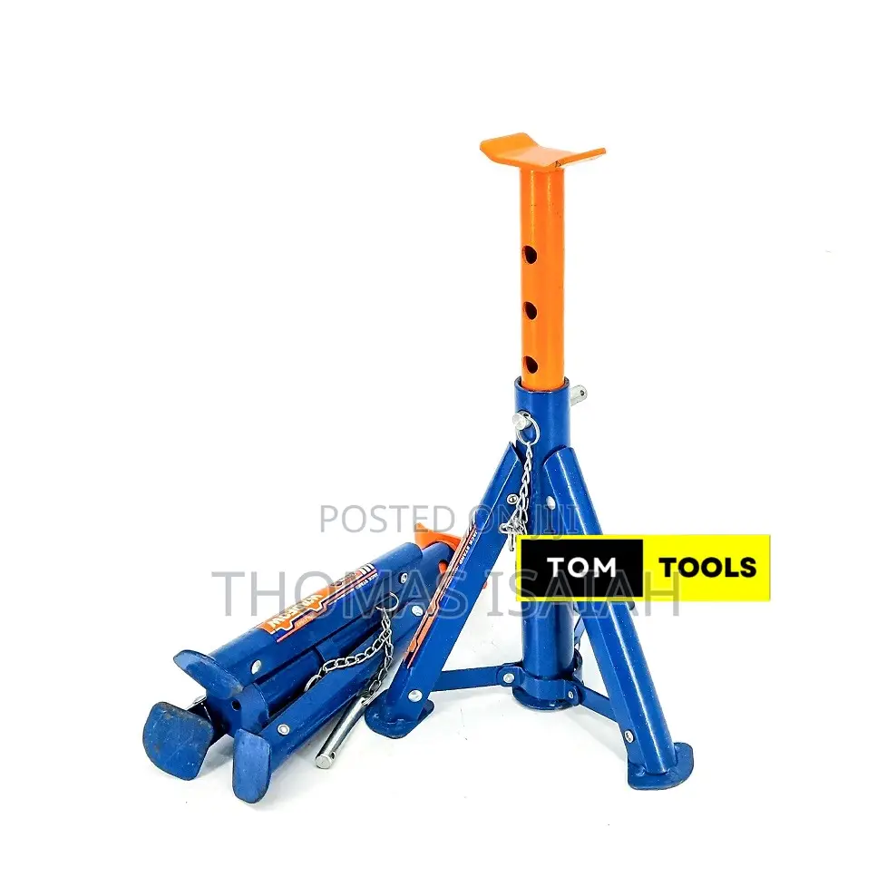 2pcs 3t 6600lb Foldable Adjustable Floor Jack Stand