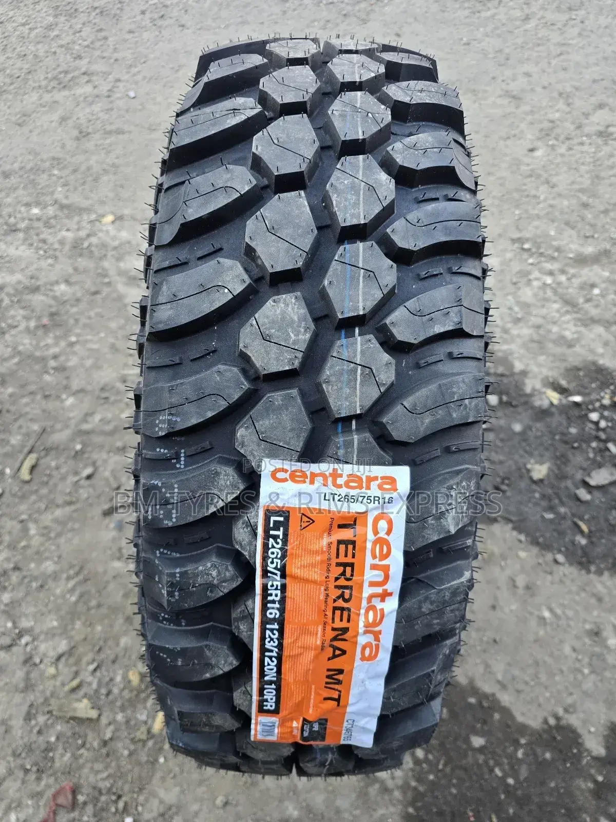 265 /75 R16 Centara Tyres (Mud Terrein)