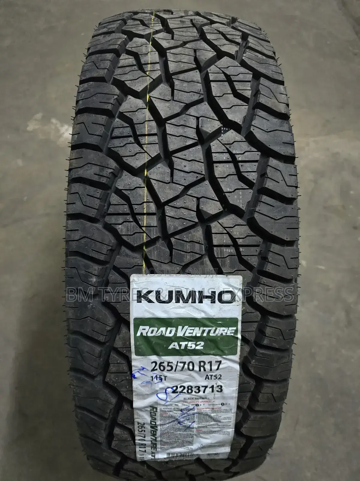 265/70 R17 Khumo Tyres (All Terrein)