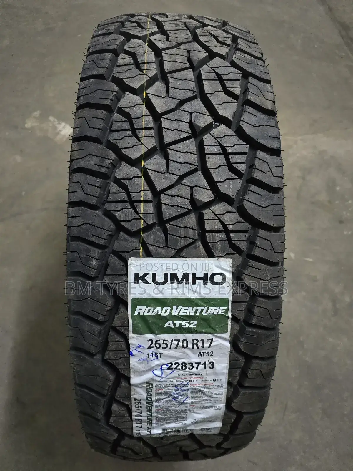 265/70 R17 Khumo Tyres (All Terrein)