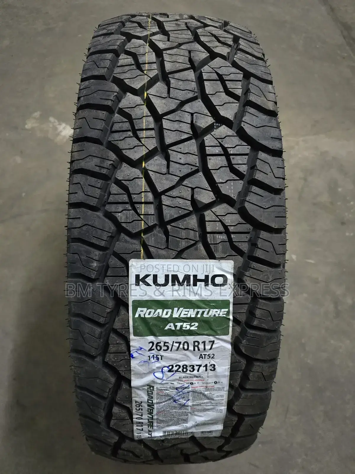 265/70 R17 Khumo Tyres (All Terrein)