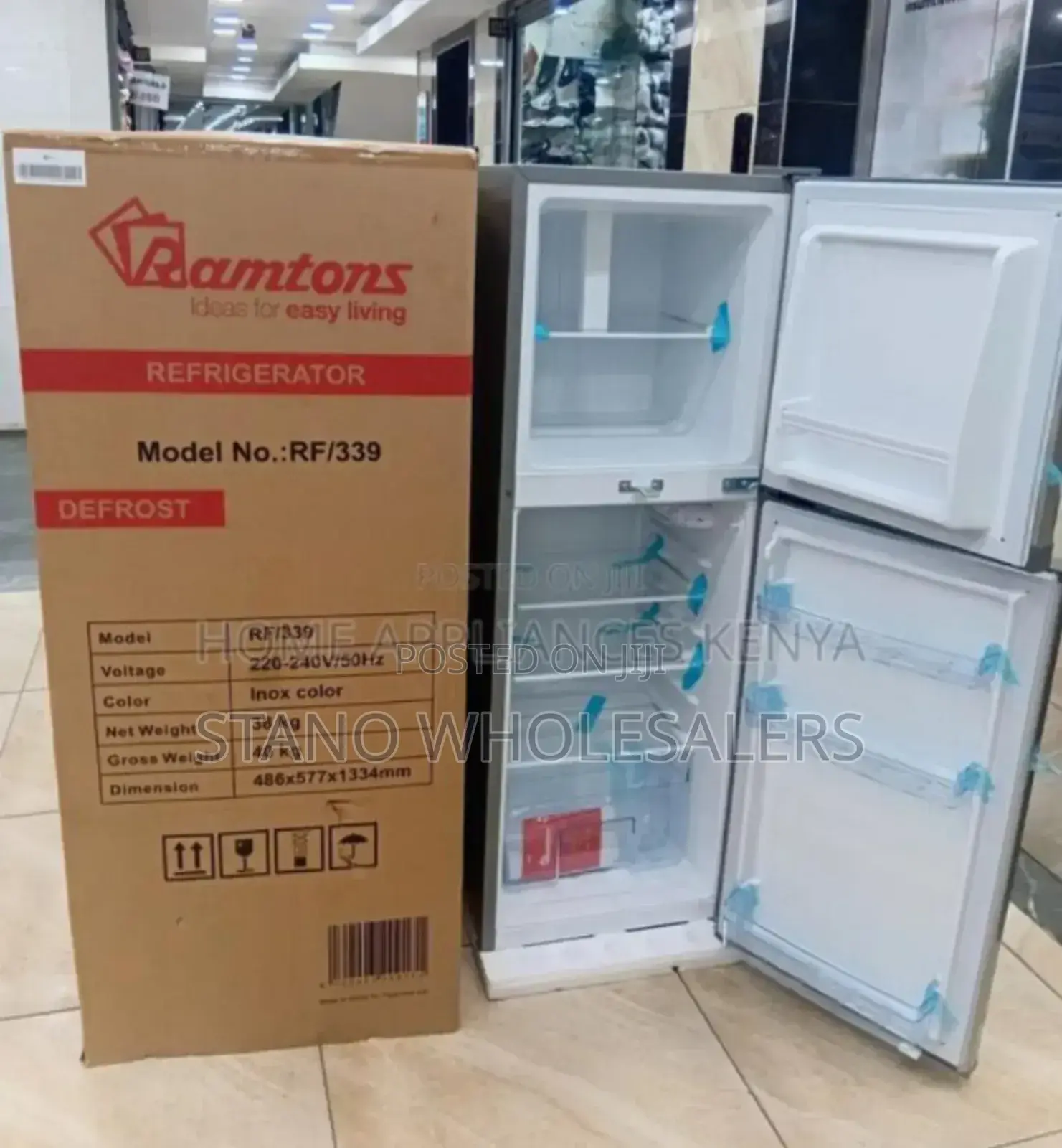 Two Door Fridge at Ramtons 138l Fridge