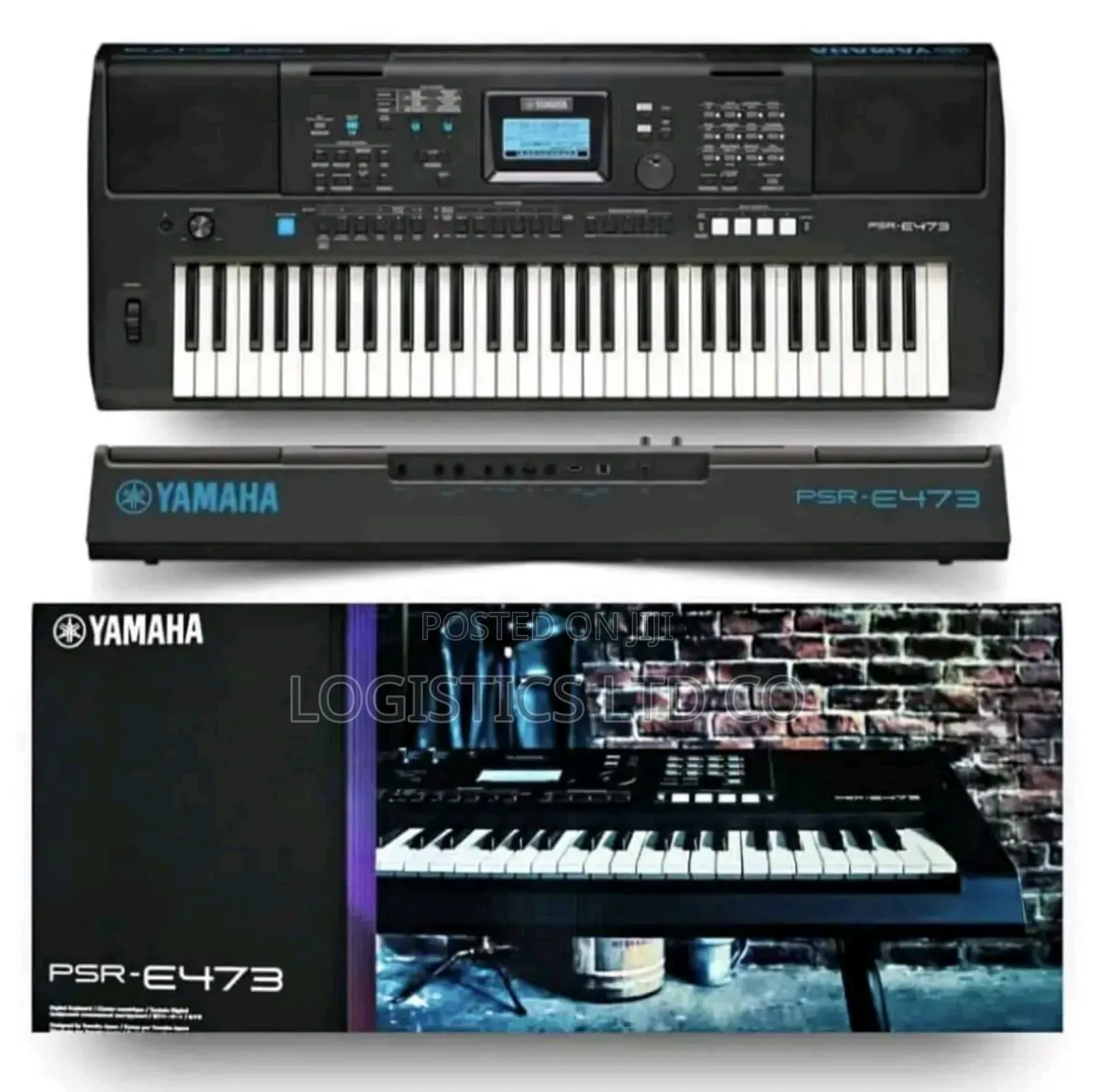 Yamaha PSR-E473 Portable Keyboard Piano – Dynamic Sound