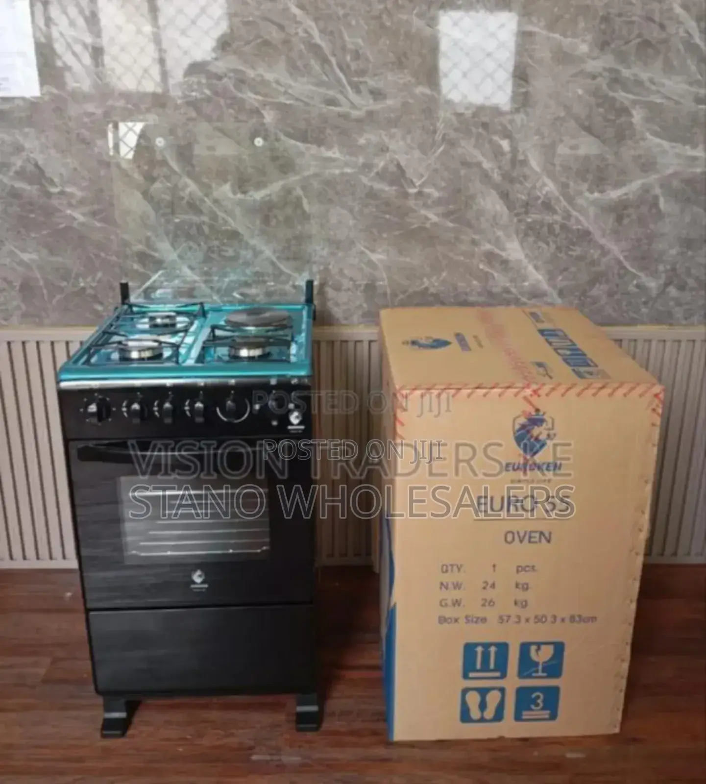 With 12months Warranty Euroken 3+1 Gas Cooker
