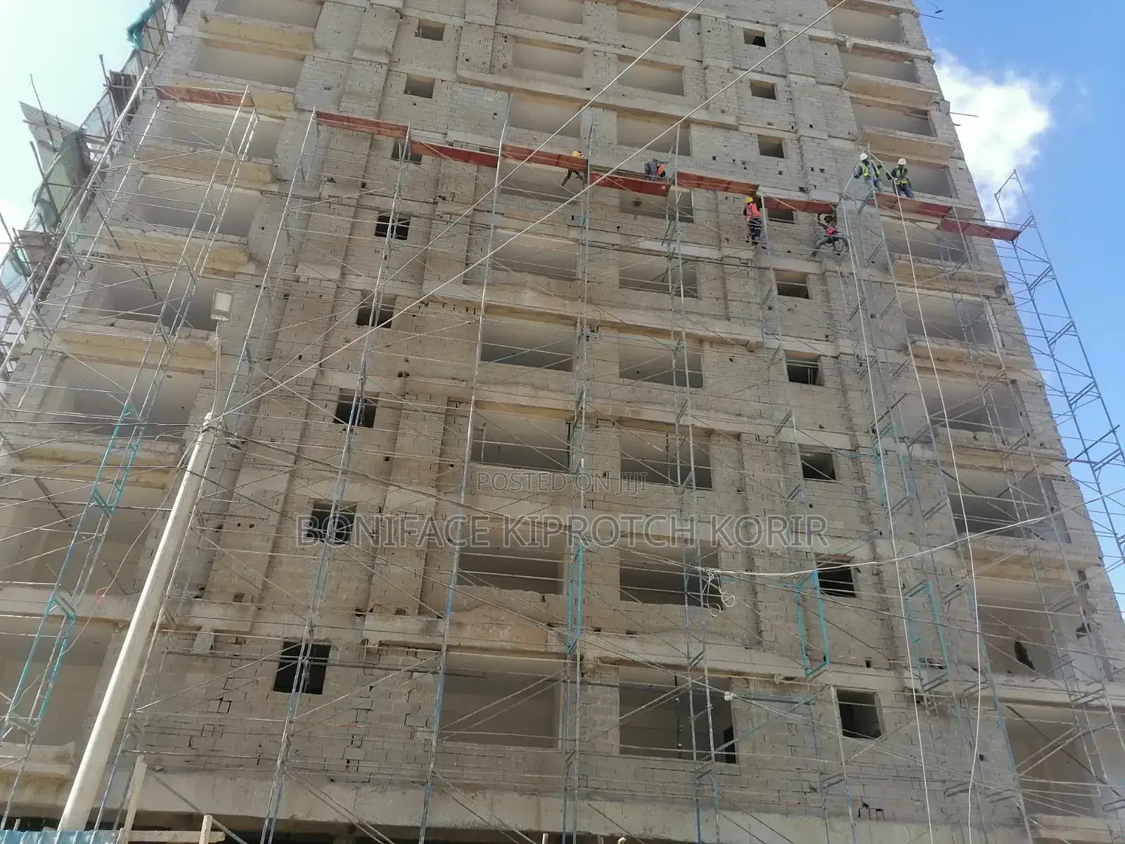 Height Access With Scaffolding Frames