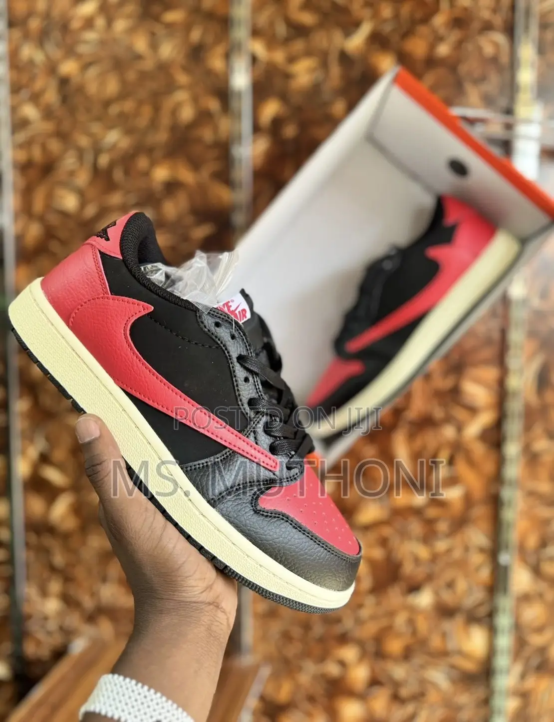 Jordan 1 Low Og Reverse Swoosh 38 39 40 41 42 43 44 45