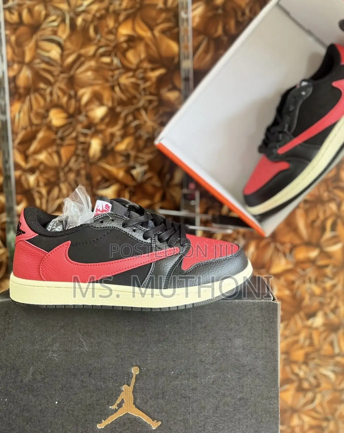Jordan 1 Low Og Reverse Swoosh 38 39 40 41 42 43 44 45