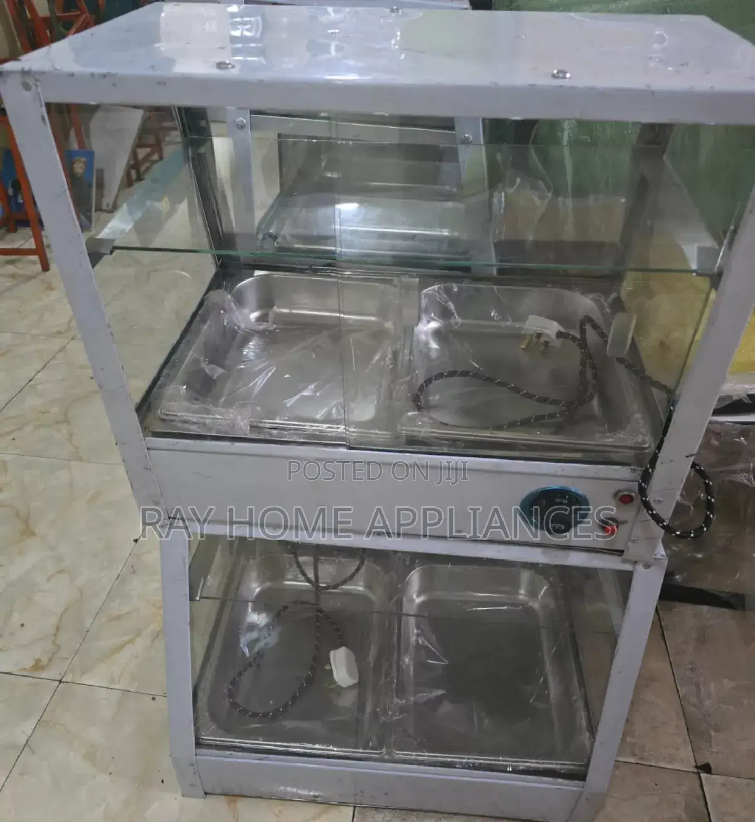 Double Insert Chips /Food Warmer