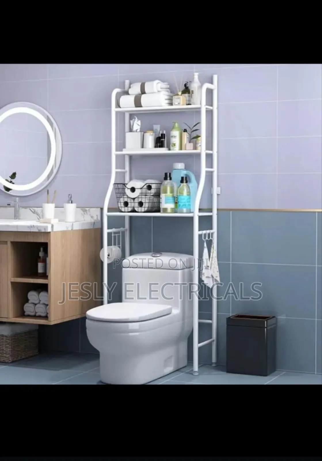 3- Tier Over the Toilet Storage Rack