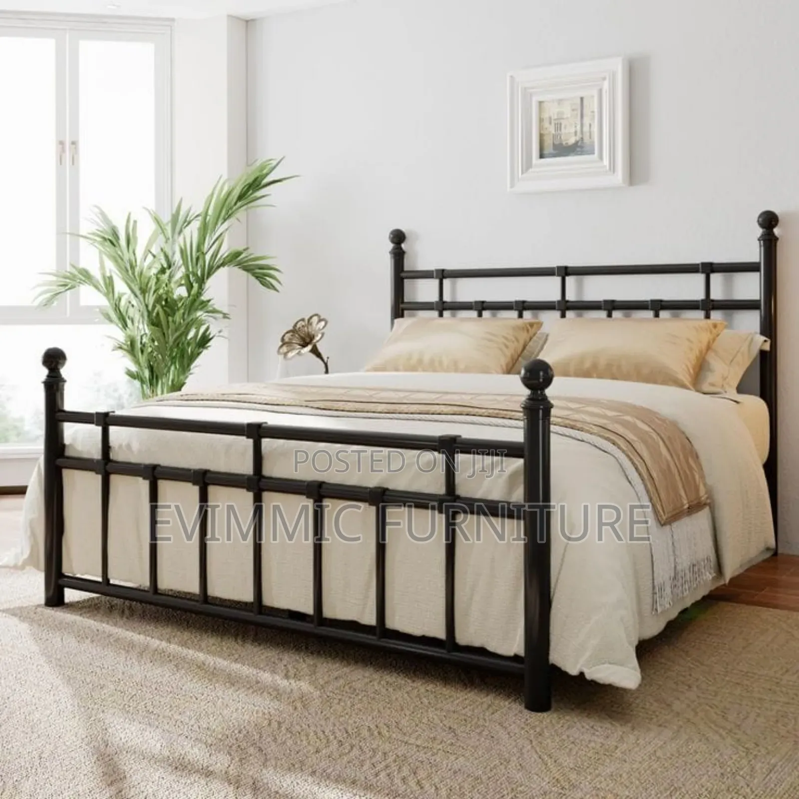 Vintage Queen Size Metal Bed Frames