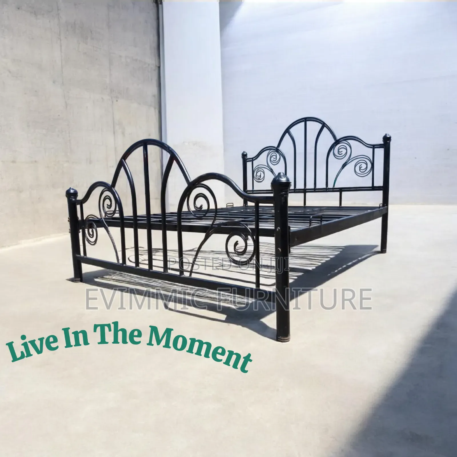 Luxor Style Metal Frame Beds