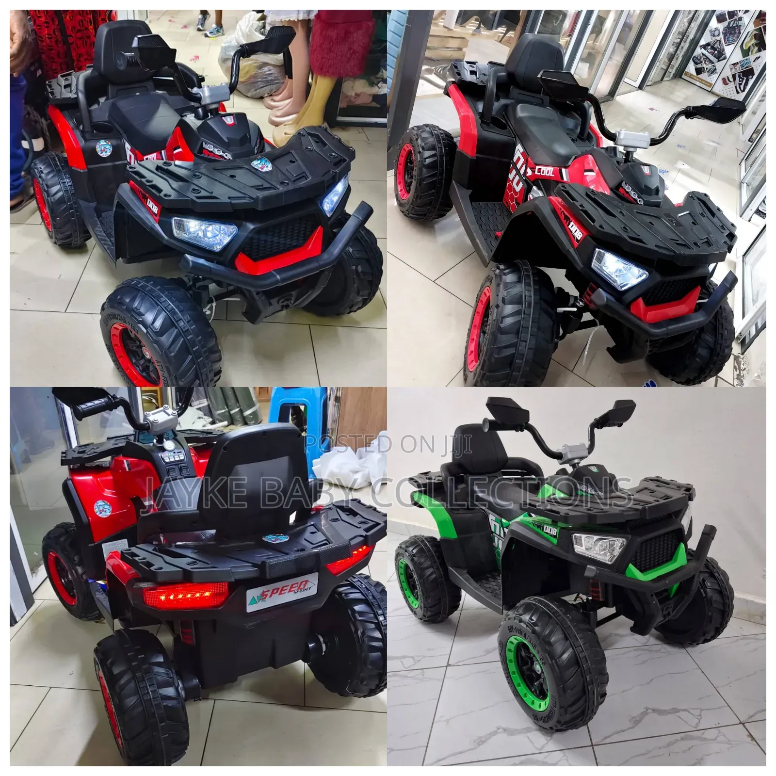 Kids Electric Quad Bike | Ages 2–10 | Safe Ride-on Toy