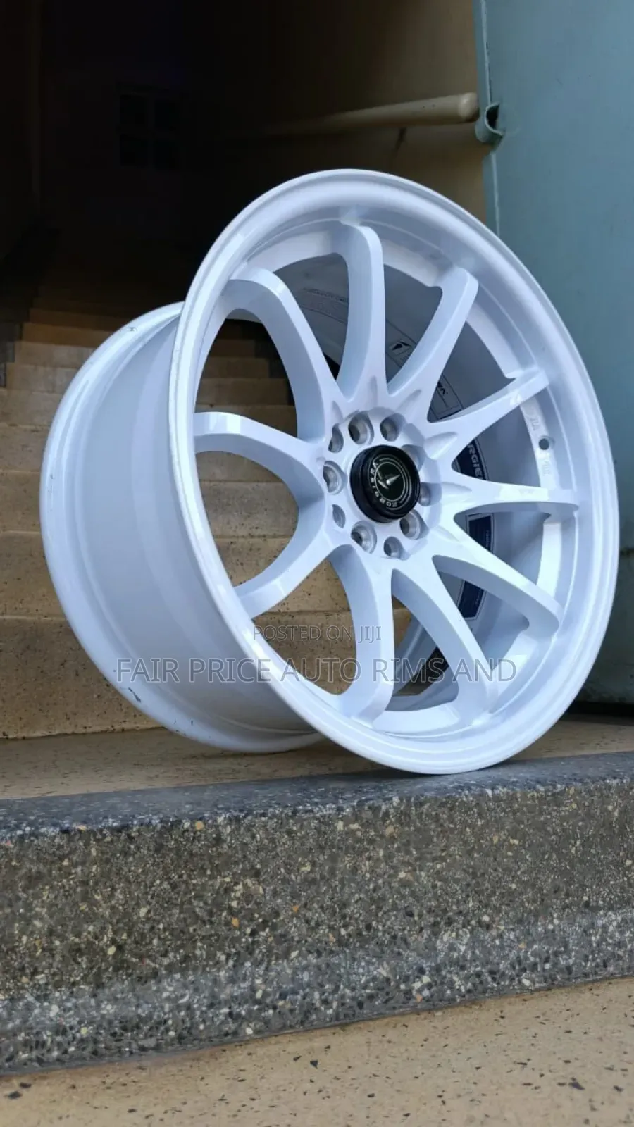 Size 17 Offset 9.0jj Sports Rims White