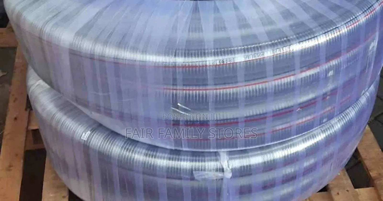 Clear Steel Suction Pipe 3inches By 30 Meters