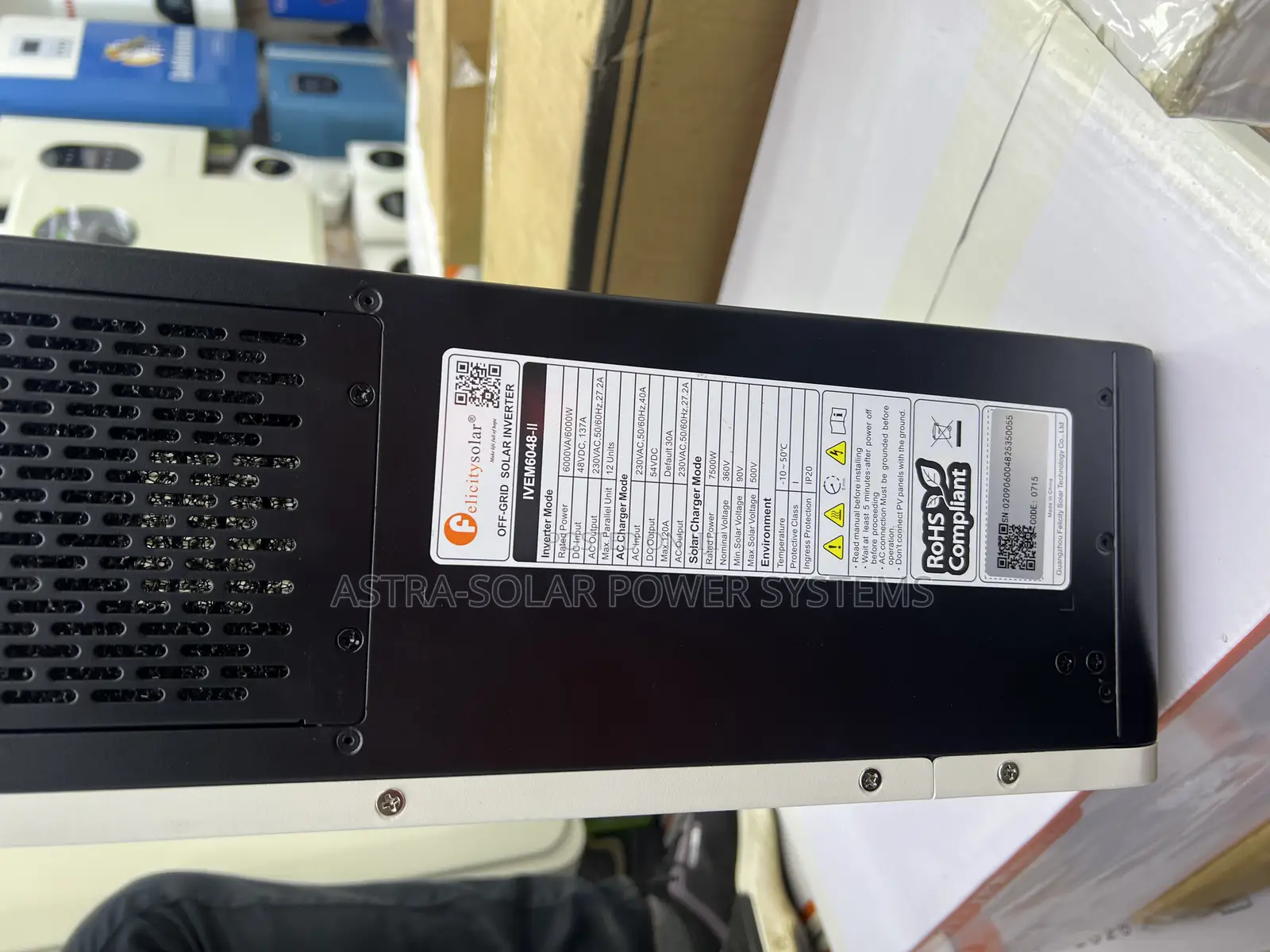 Felicity 6kva 48v Hybrid Inverter