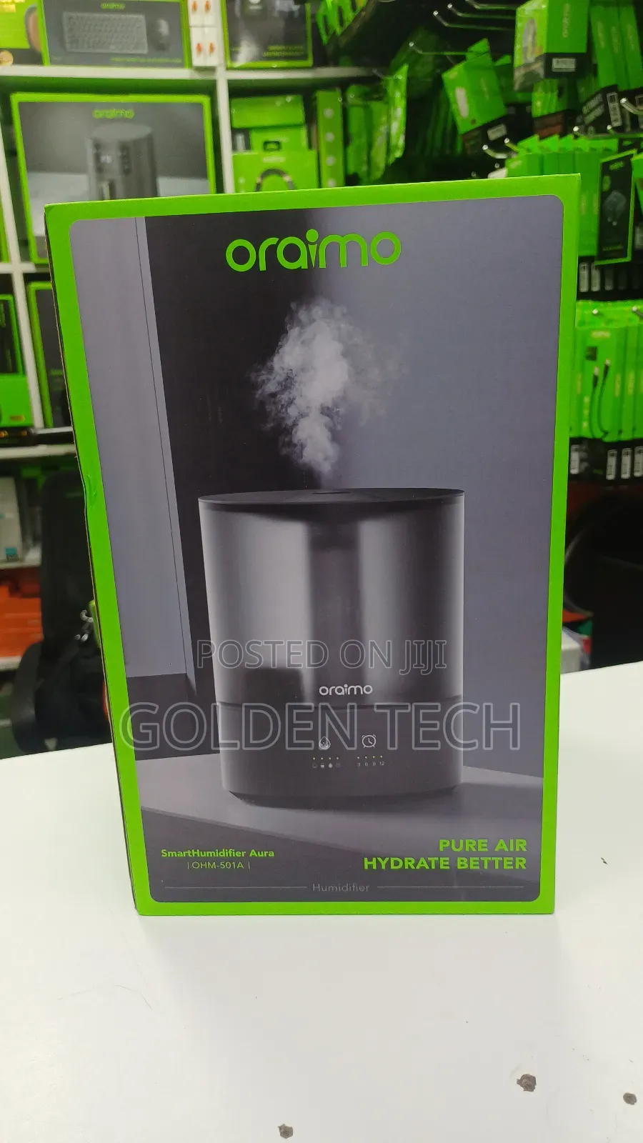 Oraimo Smart Humidifier Aura 4l – Pure Air Aromatherapy