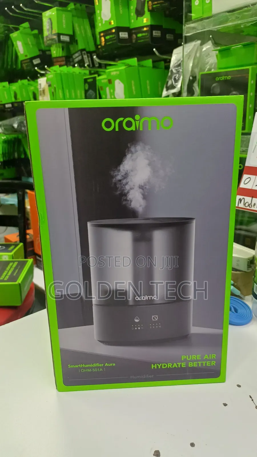 Oraimo 4l Smart Humidifier – Whisper-Quiet, Long-Lasting Moisture