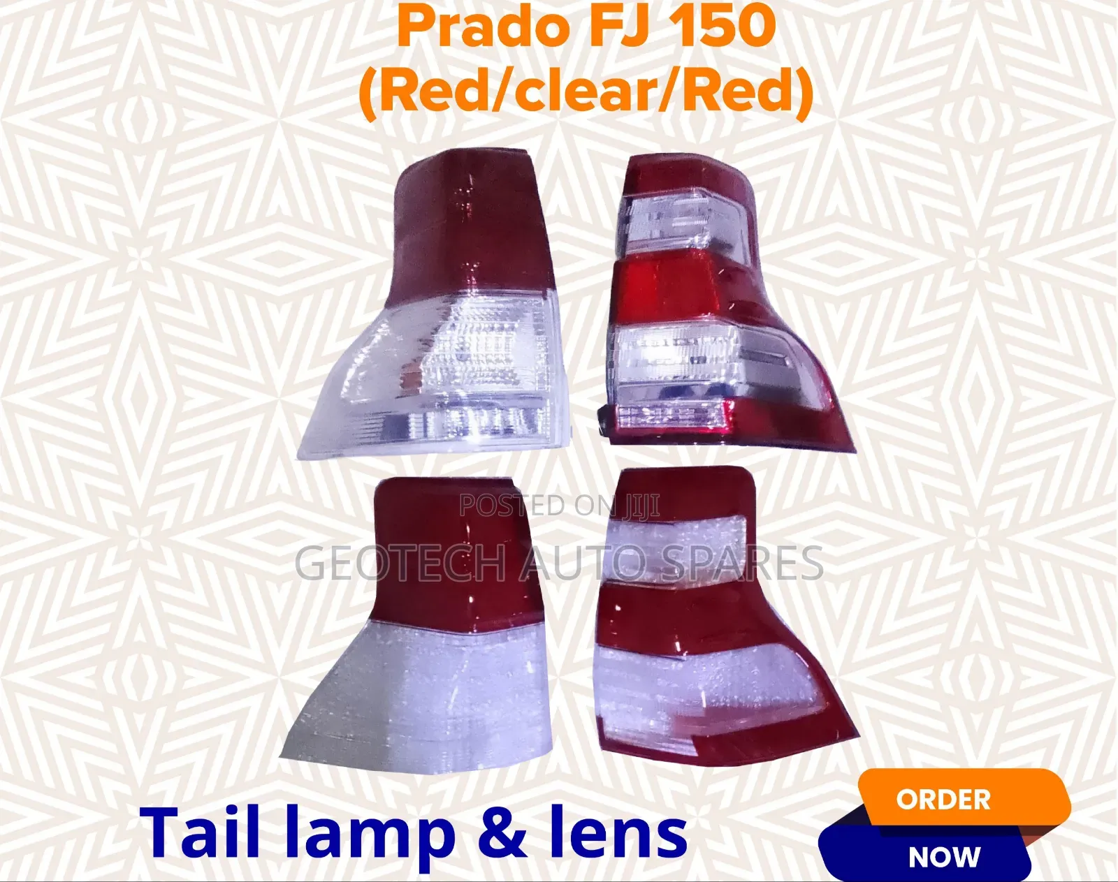 Toyota Landcruiser Prado Fj 150 Taillights Lens