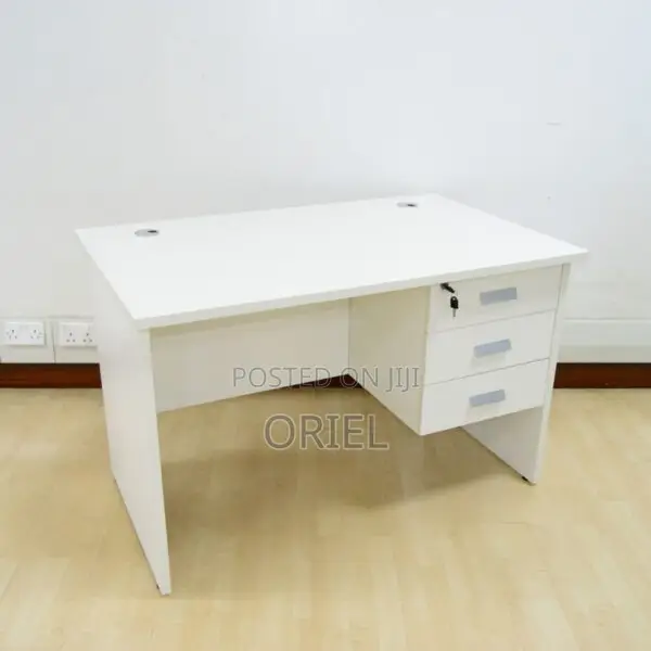 Modern Study Desk : 3-Drawer Home Office Study Desk