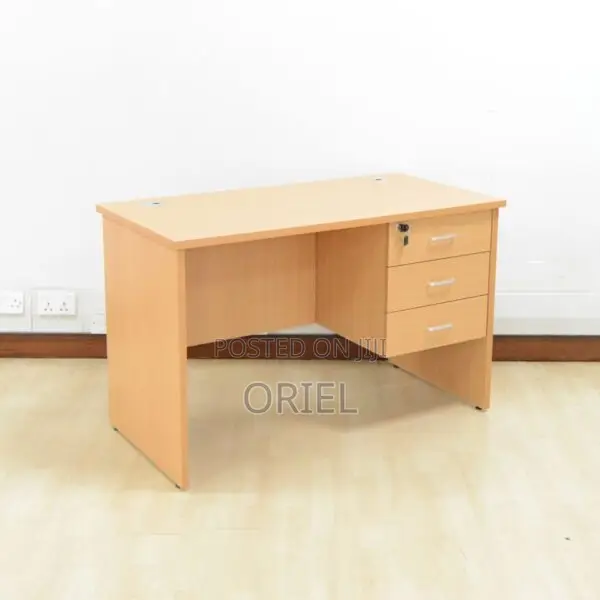 Modern Study Desk : 3-Drawer Home Office Study Desk