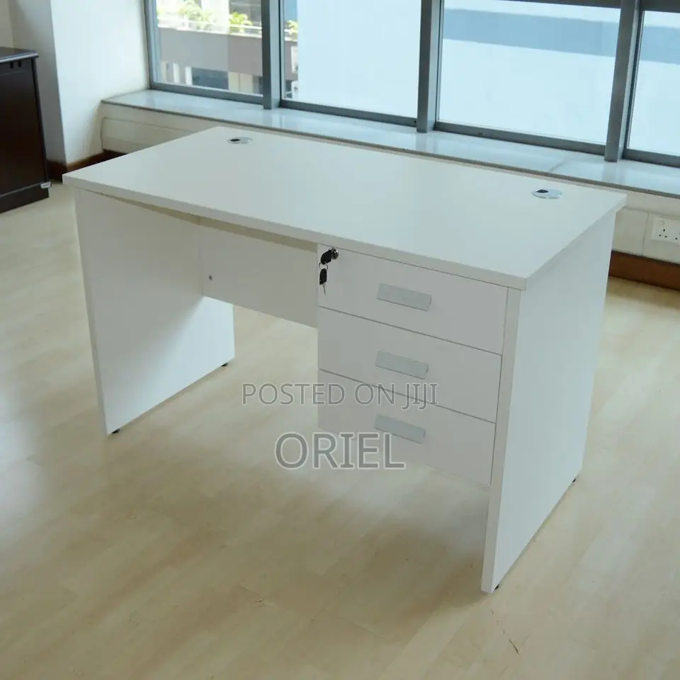 Modern Study Desk : 3-Drawer Home Office Study Desk