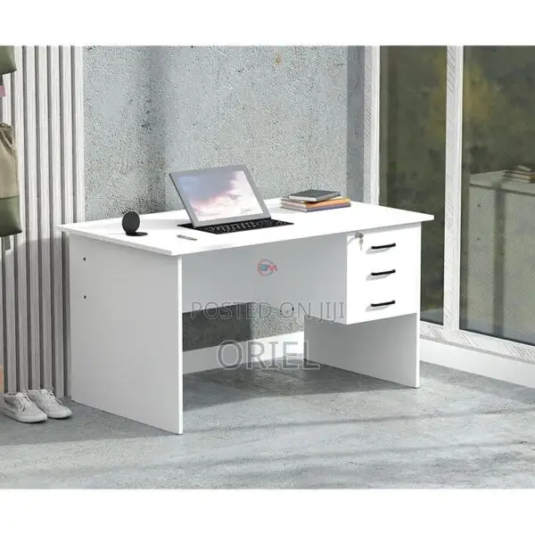 Modern Study Desk : 3-Drawer Home Office Study Desk
