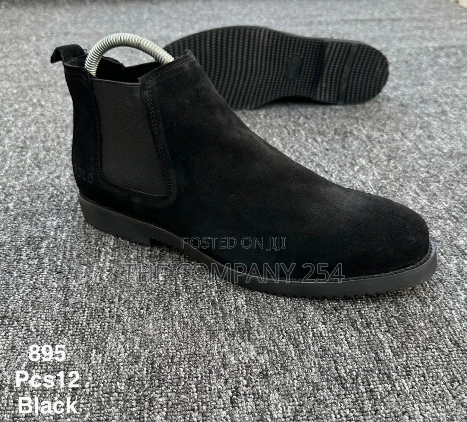 Quality Casual Leather Sued Men Rubber Sole Shoes