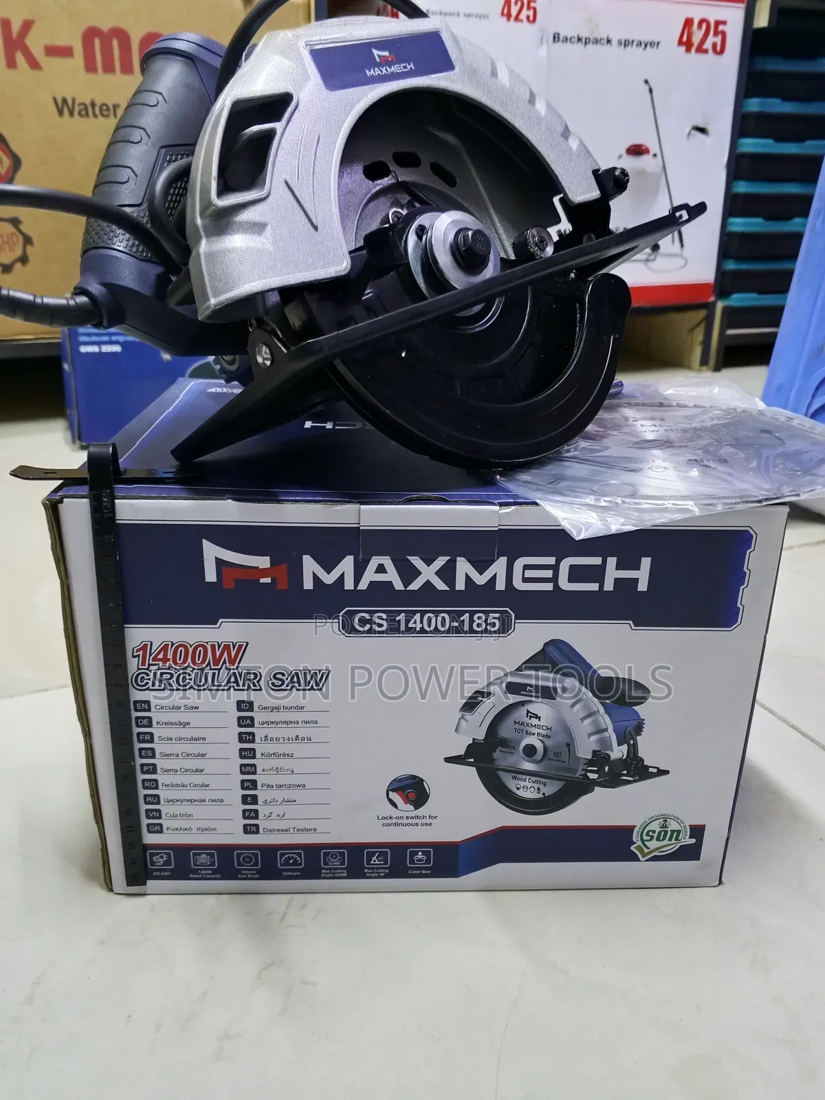 Quality Maxmech 1400w Circular Saw