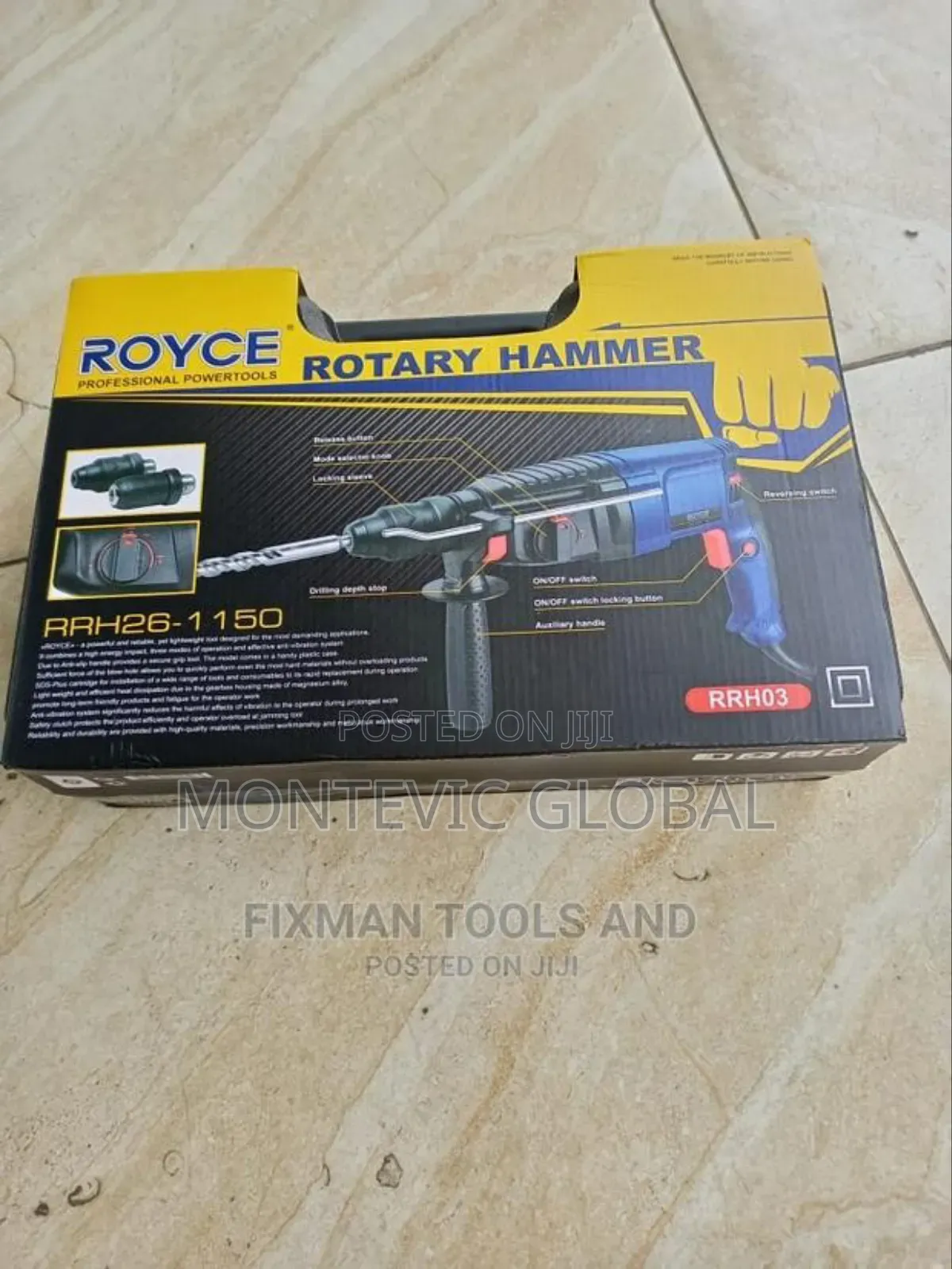 Royce Rotary Hammer /Heavy Duty Rotary Hammer Drill