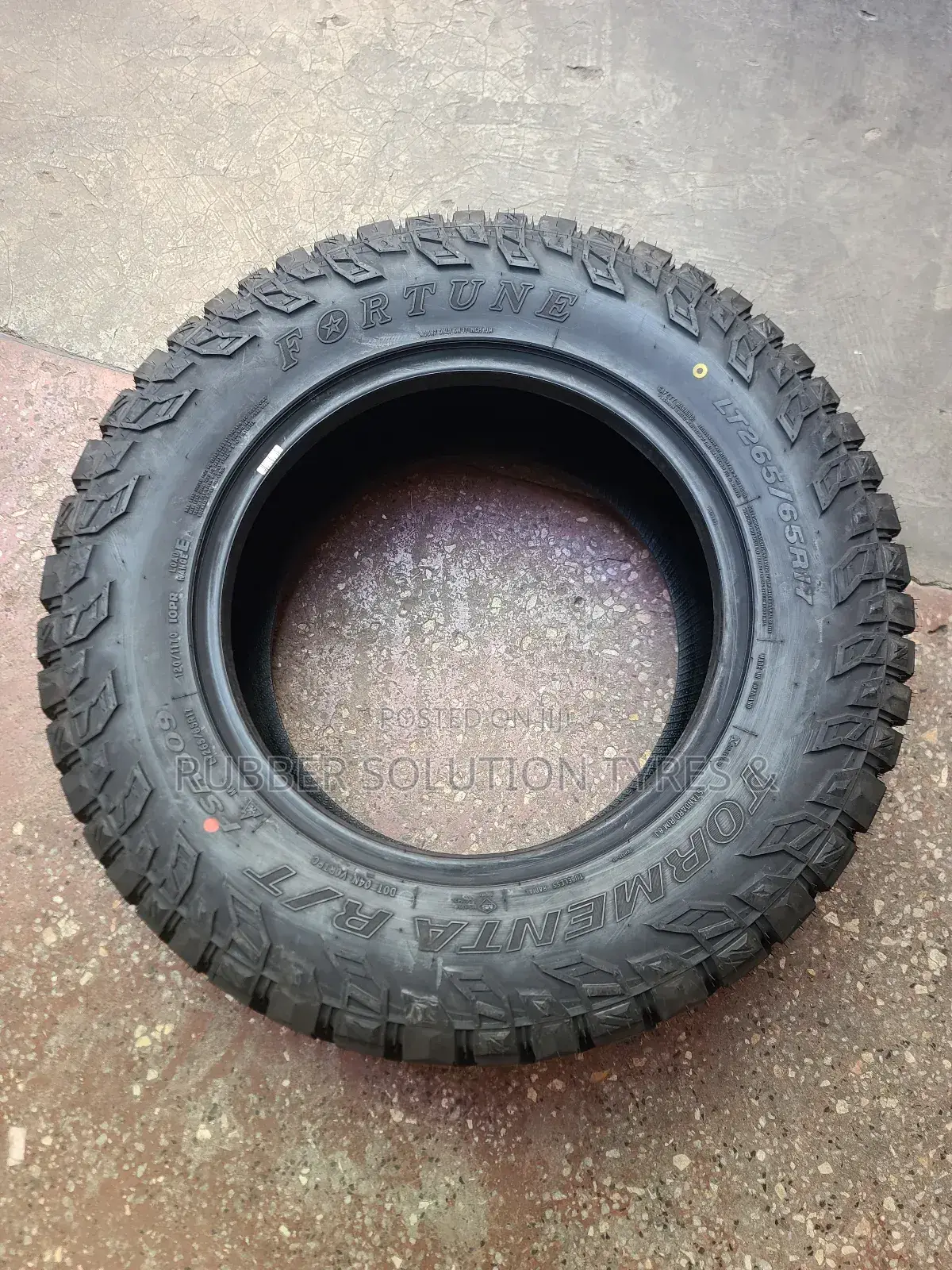 265/65 R17 Fortune Tyres Tormenta R/T Fsr309[Made in Thailand ]