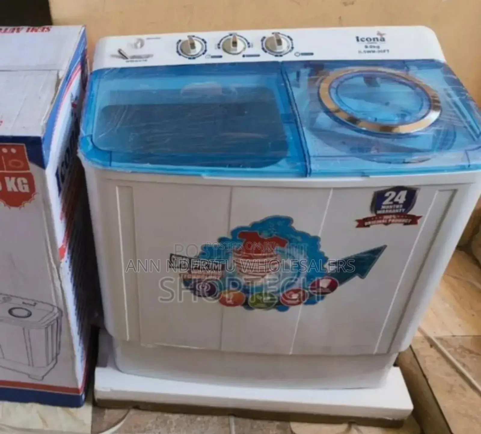 With 14months Warranty -Icona 9kgs Washing Machine