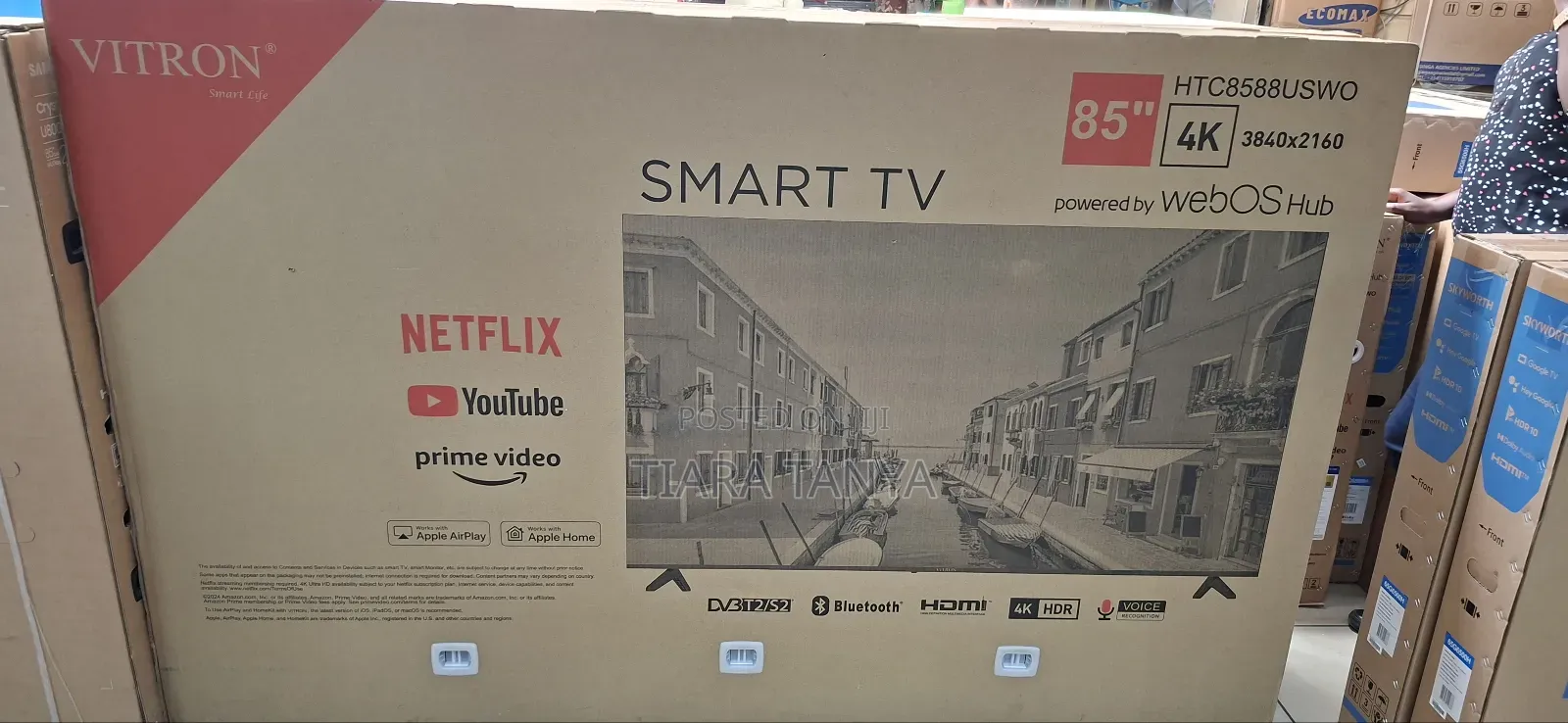 Vitron 85" Webos Smart Tv