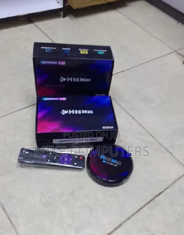 H96max Android Tv Box 4gb+64gb Rom Ultrahd