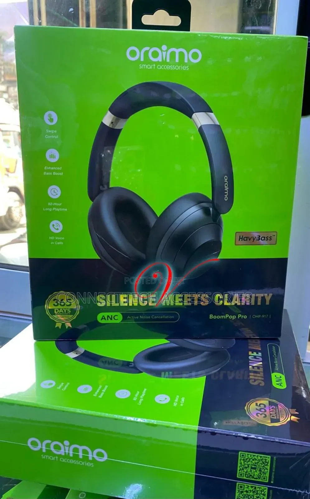 Oraimo Ohp-917 Boompop Pro Anc Headphones