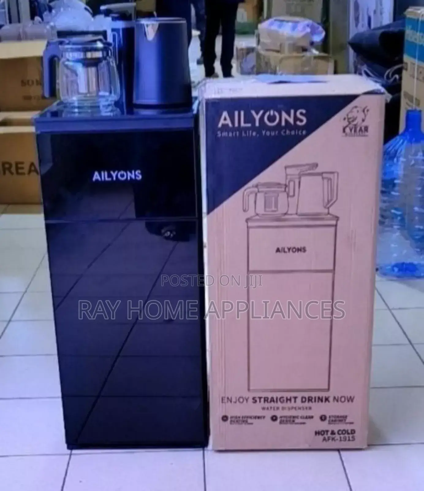 Ailyons Hot and Cold Bottom Load Water Dispenser