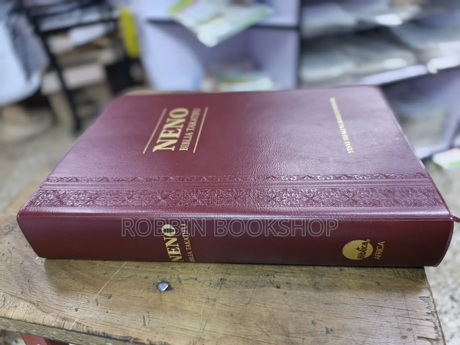 Brand New Kiswahili Bible – Neno Biblia Takatifu (Hardcover)