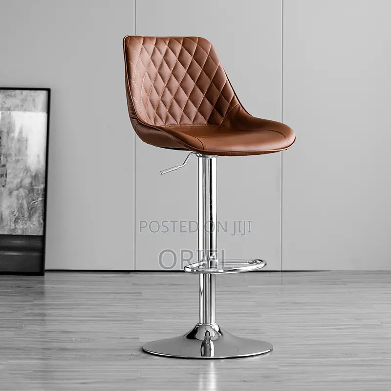 Luxury Barstool : Modern Luxury Barstool With Footrest