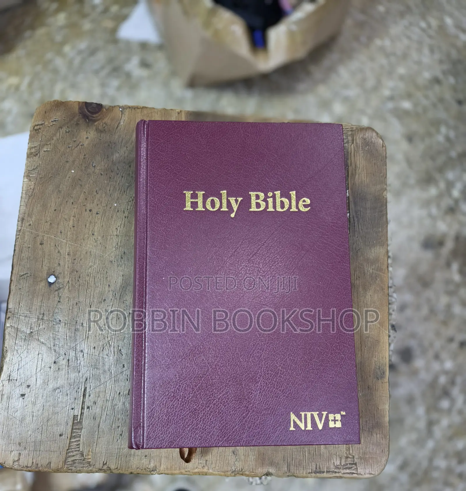 Brand New Maroon Niv Holy Bible – Giant Print Edition