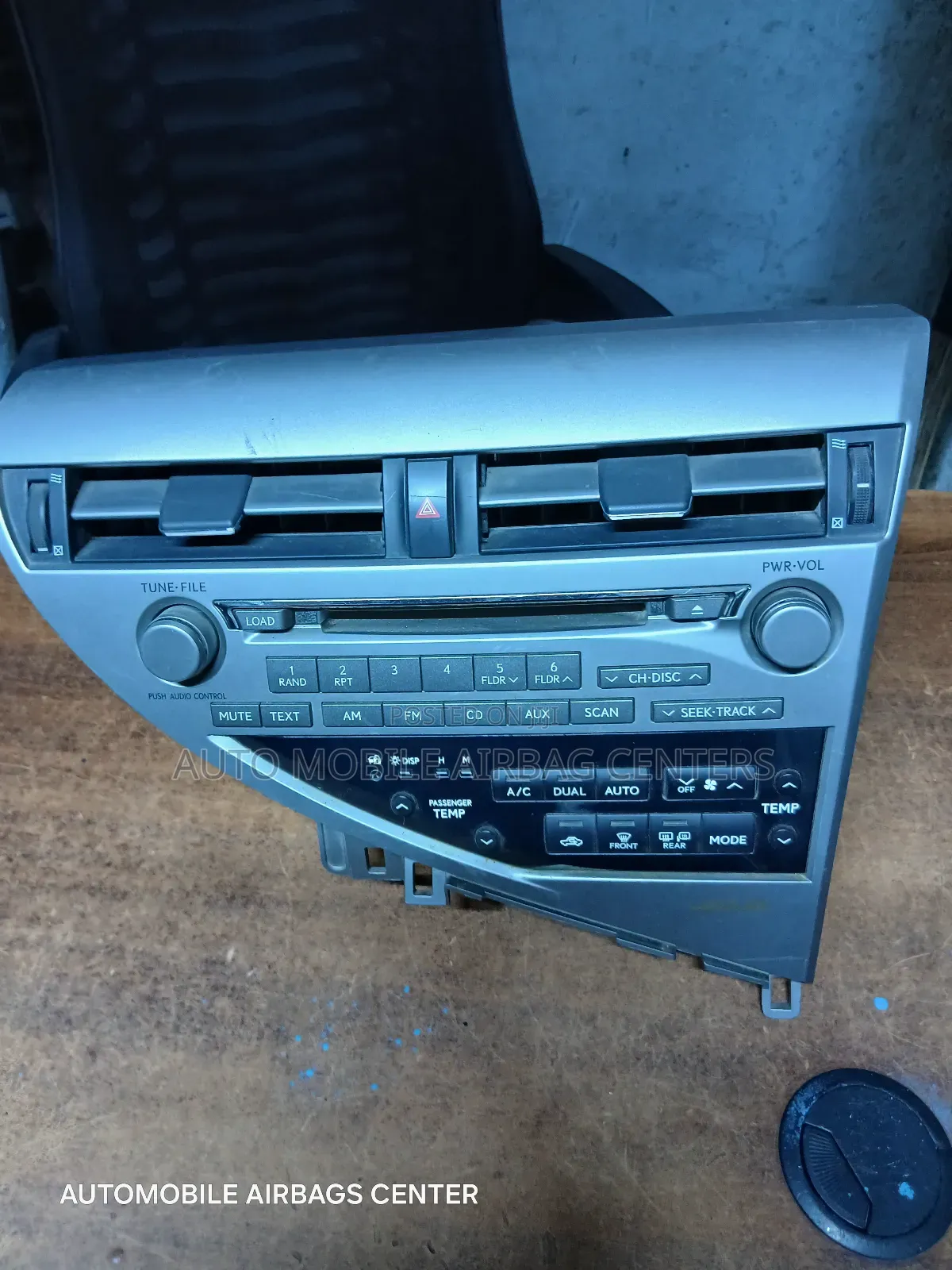 Lexus Rx350 / Rx450h Radio and Ac Control