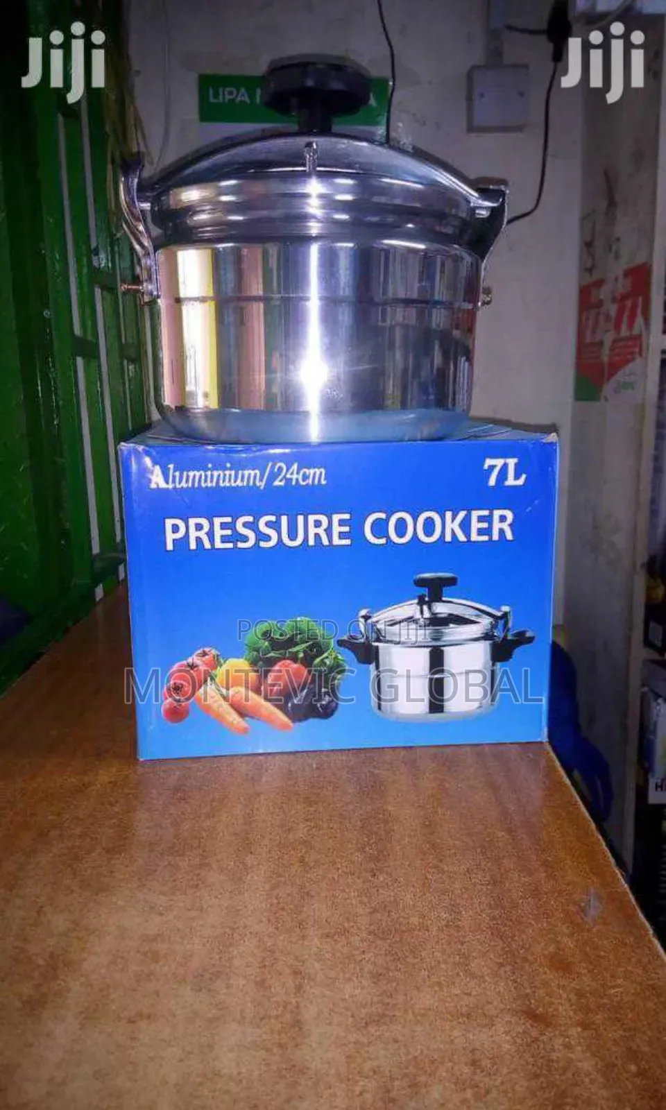 7l Pressure Cooker Pure Alluminium