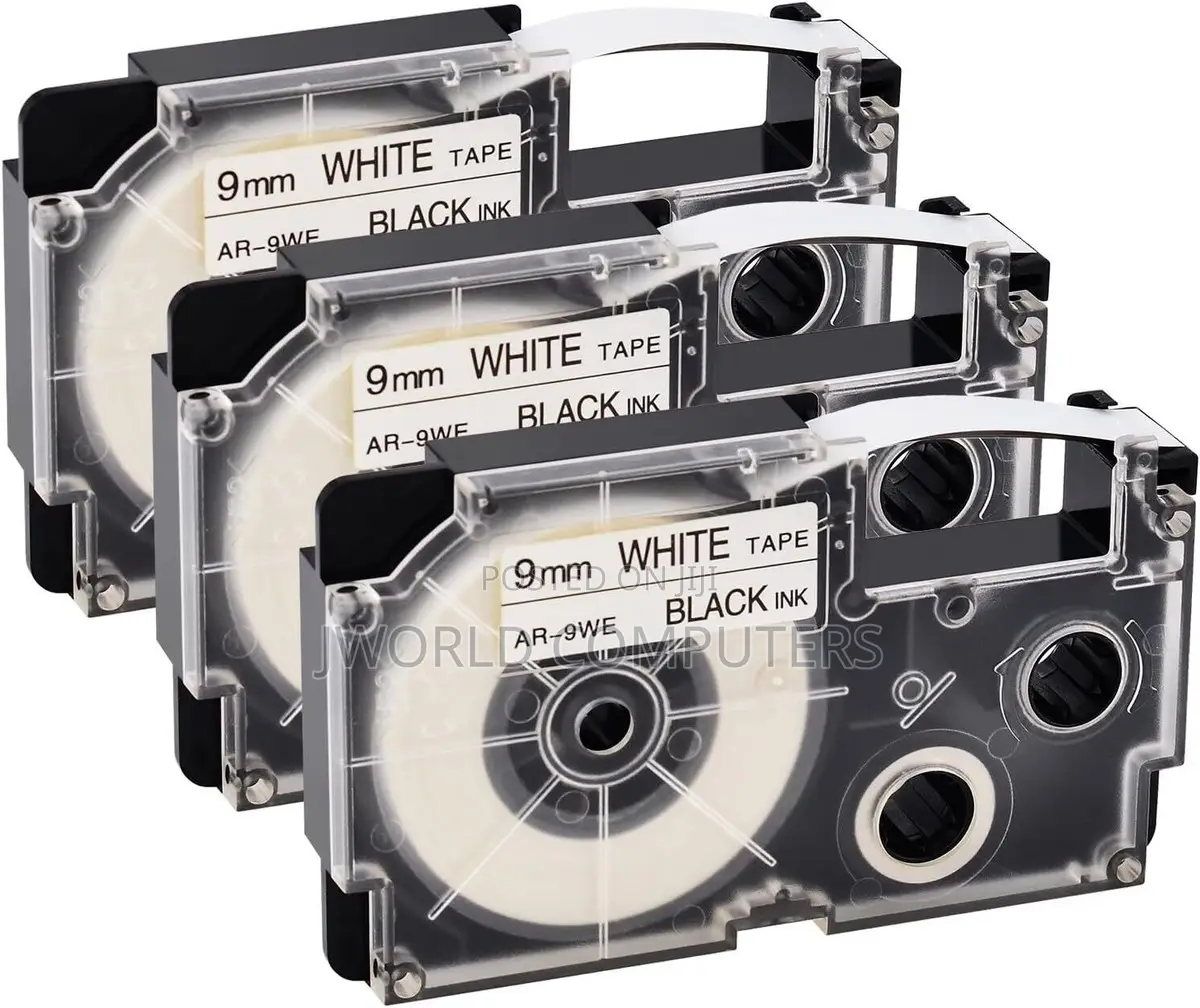 Casio 9mm*8m Black on White Byz-9we Casio Cartridge
