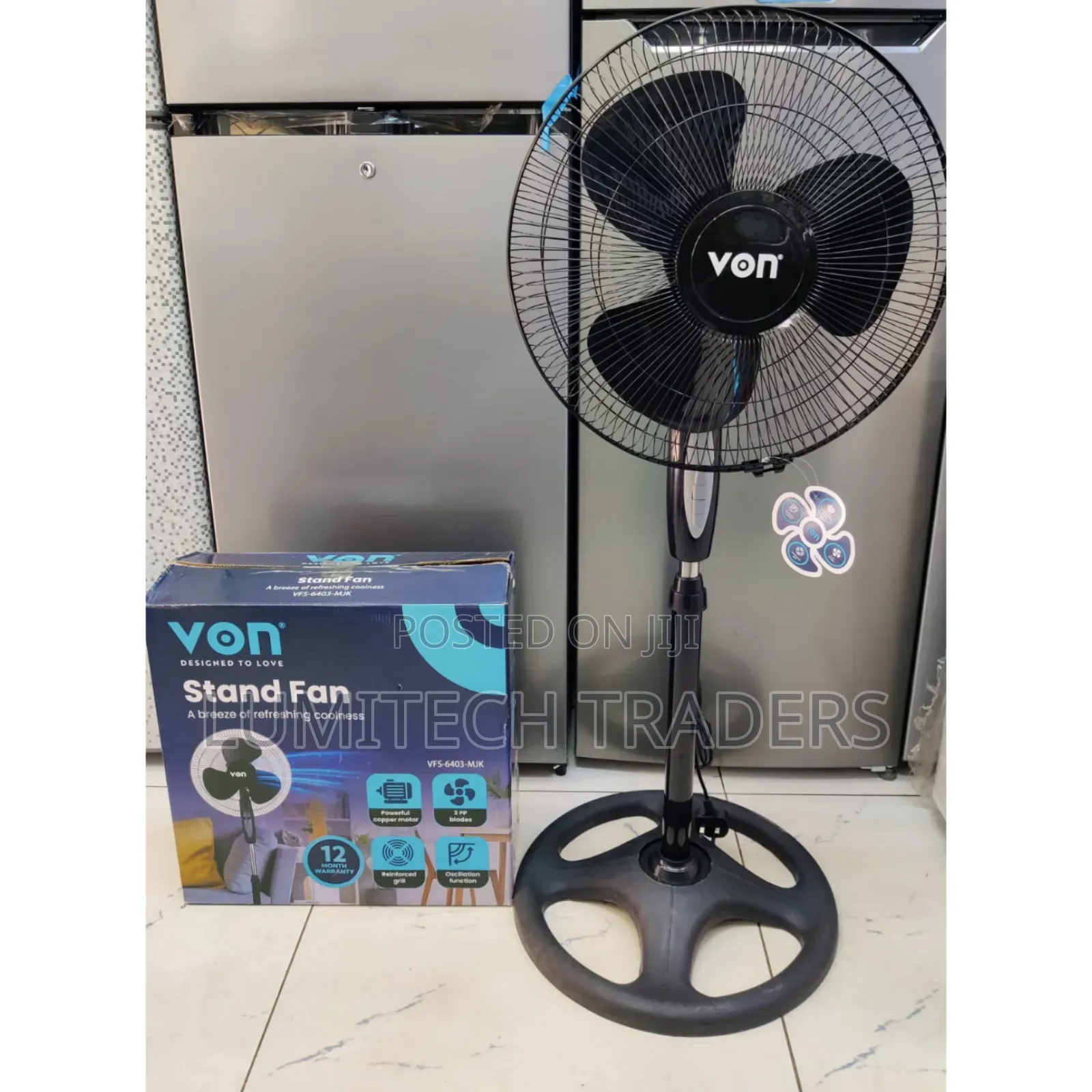 Von 16-Inch Standing Fan