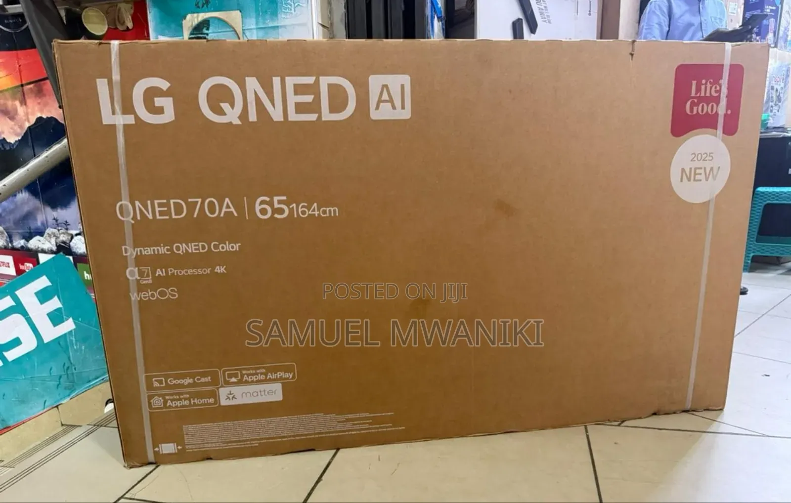 Lg 65" Qned Tv – Magic Remote Smart Hdr10 A7 Ai Processor Gen8