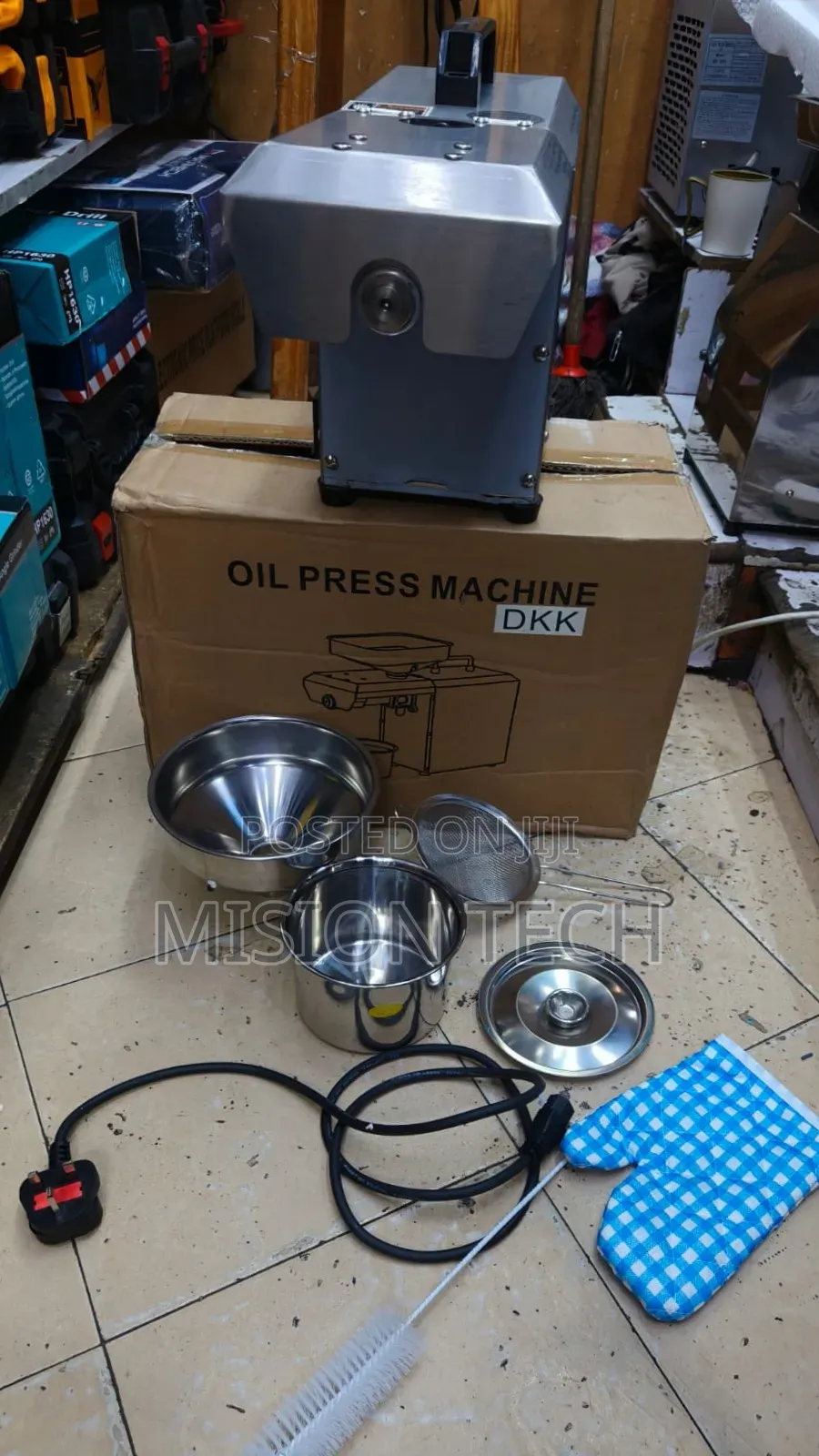 Electric Oil Press Machine* 