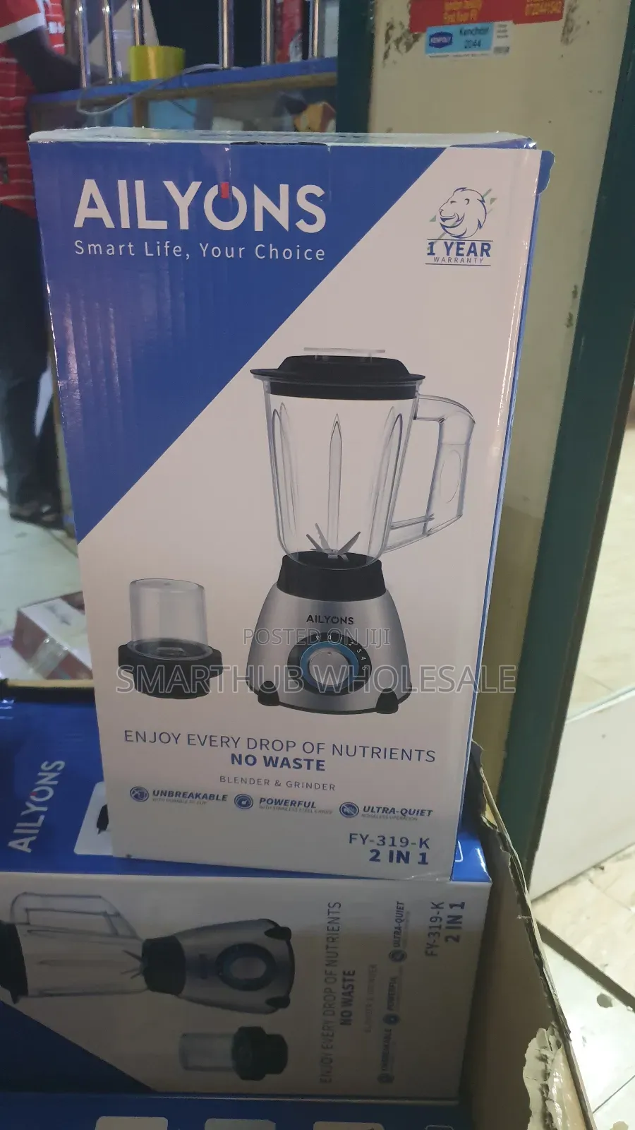 Ailyons 2in1 Blender New Model